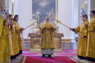 Богослужение в неделю святых Праотец